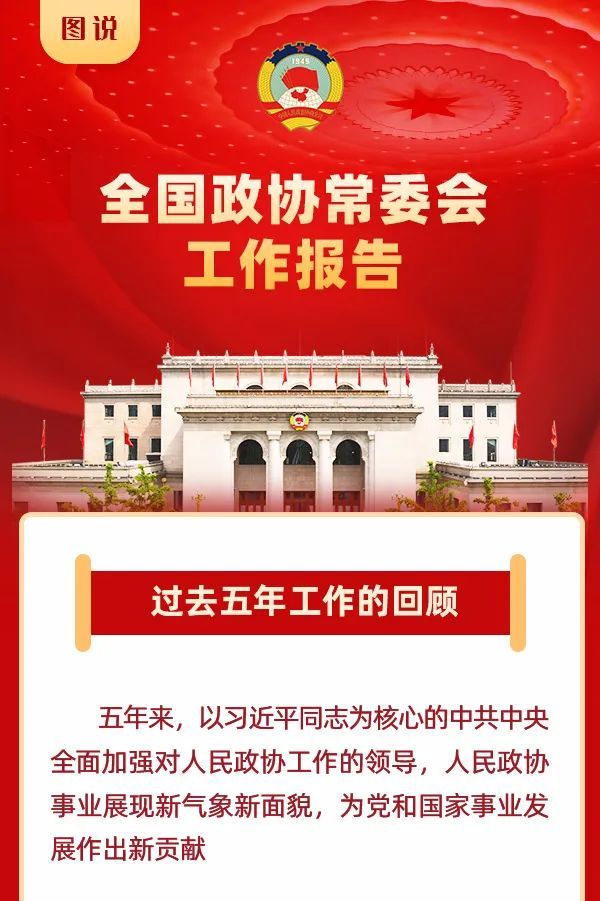 一图读懂！全国政协常委会工作报告